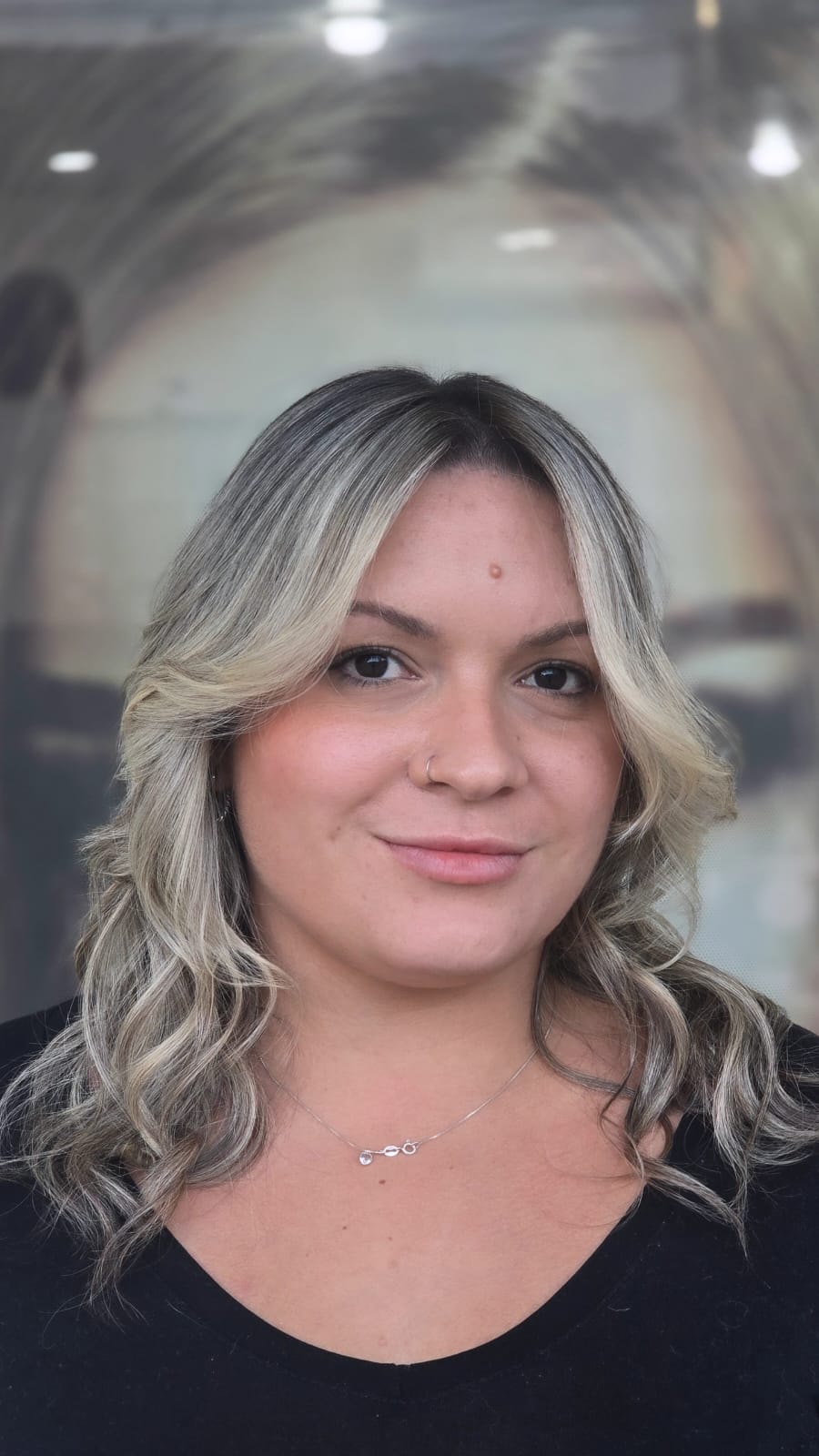 Make suave em cliente loira